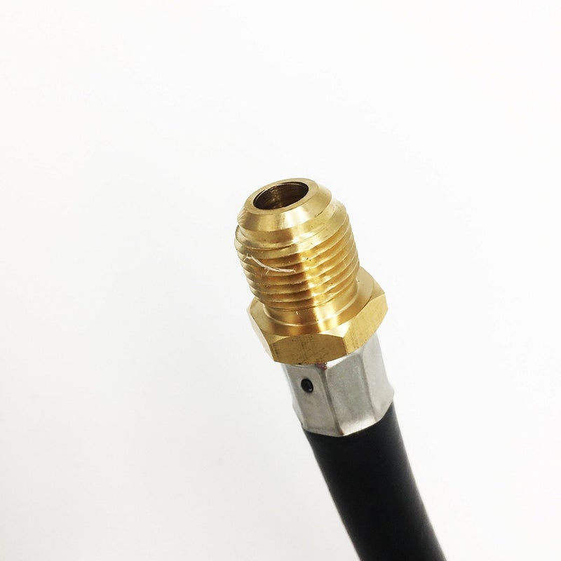 METER STAR 3/8" Flare Gas Barbecue Grill Connection Flexible Hose Low Pressure Y Splitter Hose Assemly Parts Inlet Pipe for BBQ Stove - Image 5